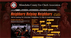 Desktop Screenshot of minnehahacountyfire.org